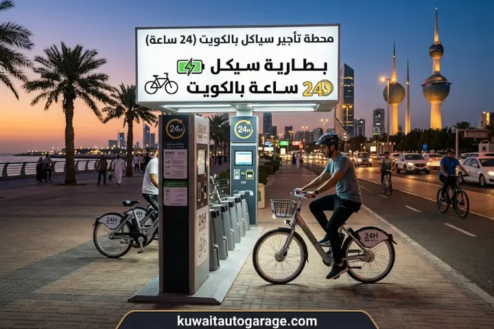 تبديل بطارية سيارة عند البيت 24 ساعة بالكويت | خدمة بطاريات أينما كنت 6 بطارية سيكل 24 ساعة بالكويت