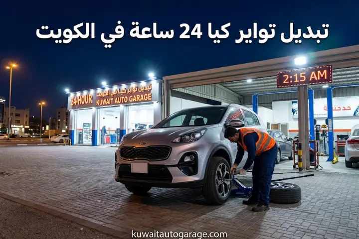 تبديل تواير كيا 24 ساعة في الكويت
